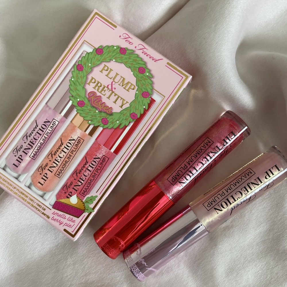Too faced lip injection lip plumper 2pc bundle